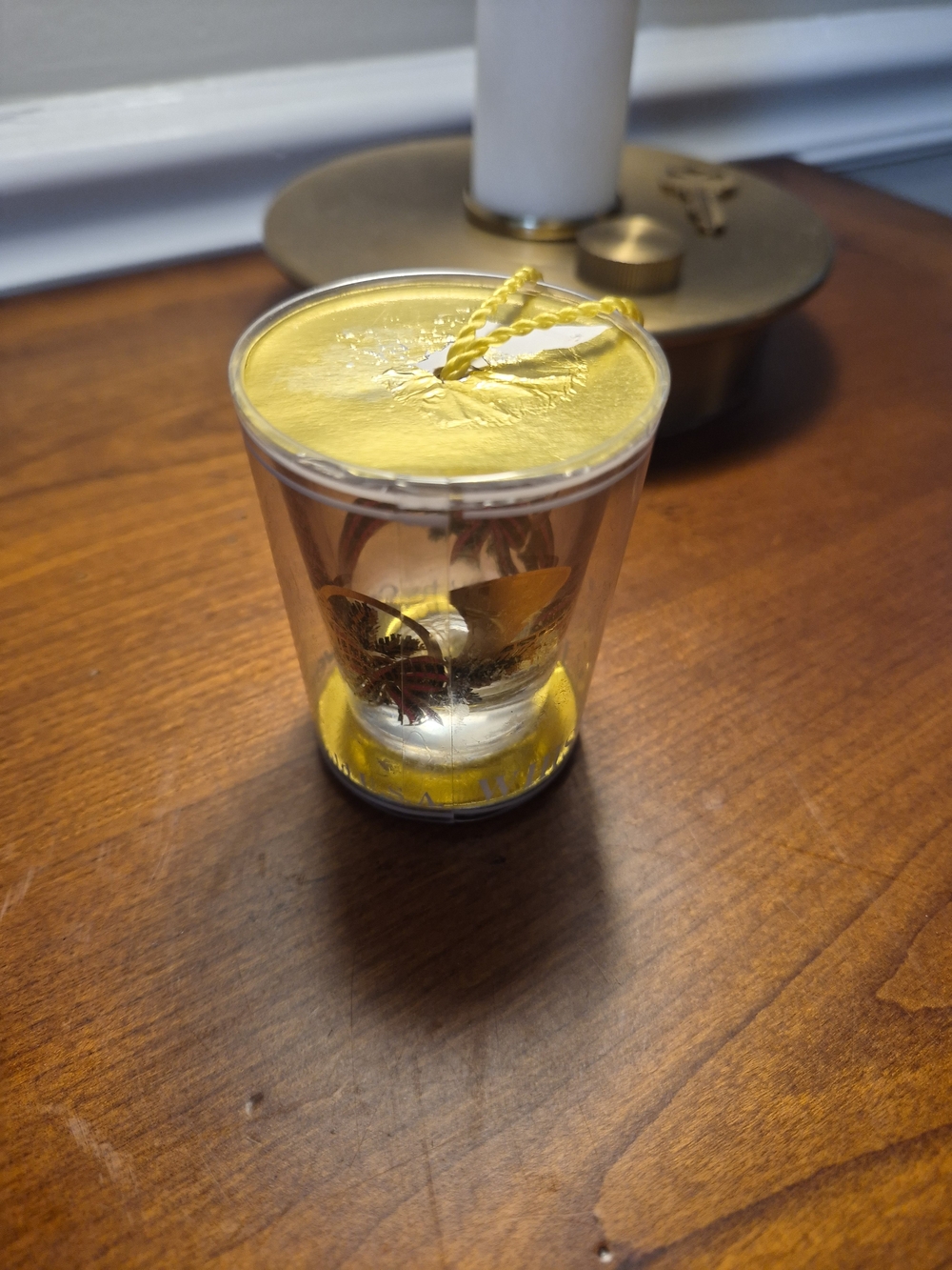 Whiskey Jigger By Culver 22kt Gold U.S.A